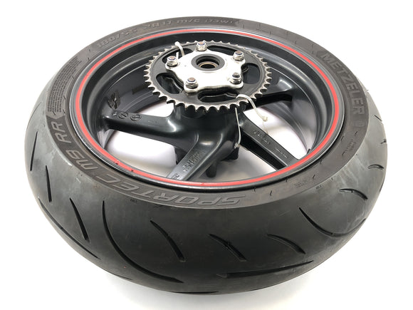 Aprilia SL 1000 Falco PA [2000] - RAD RAD RAD RAD 6,00 x 17 palců pneumatiky 180/55 ZR17 Metzeler