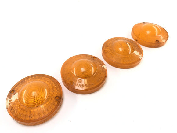 Yamaha XT 500 1U6 [1981] - корпус сигнала поворота со очками для сигнала поворота