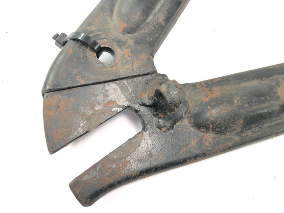 DKW NZ 250 [1938] - svängarm för bakhjul, höger fjäderben bak