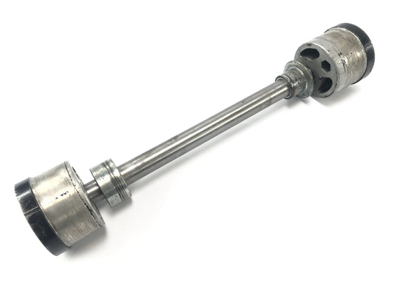 Kawasaki ZX -10 ZXT00B [1990] - Zadní náprava s výstředním napínačem řetězu