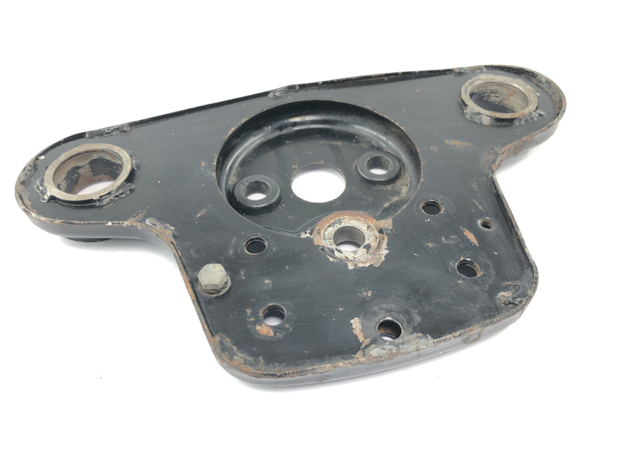 Moto Guzzi V7 Special [1971] - ponte superior do garfo, placa da cabeça de direção, ponte da cabeça de direção