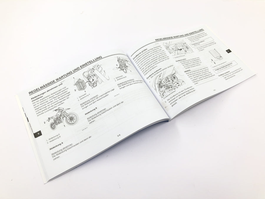 Yamaha WR 125 X DE07 [2010] - Manual do usuário manual do driver