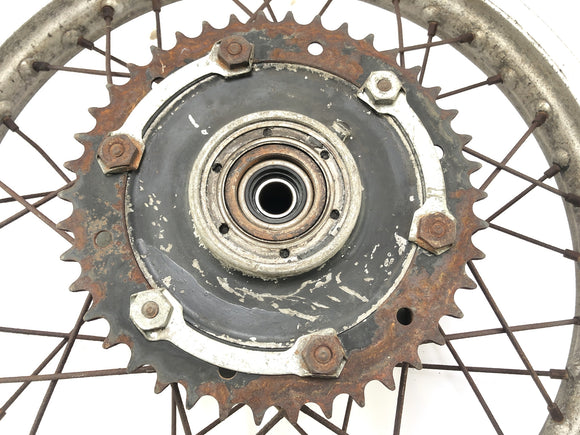 Yamaha XT 500 1U6 [1981] -Hinterrad Relge rad