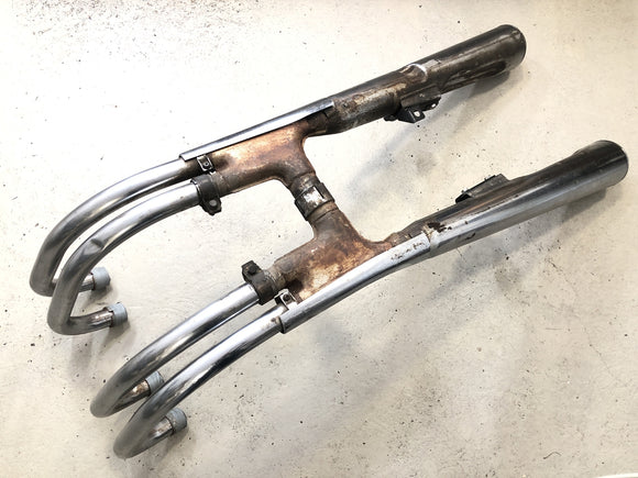 川崎Z 1100 KZZ10A [1984]  - 排気システムサイレンサーシステム