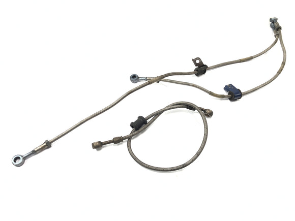 Suzuki GSX-R 1100 W GU75 C [1994] - Steel braided brake line front and rear set