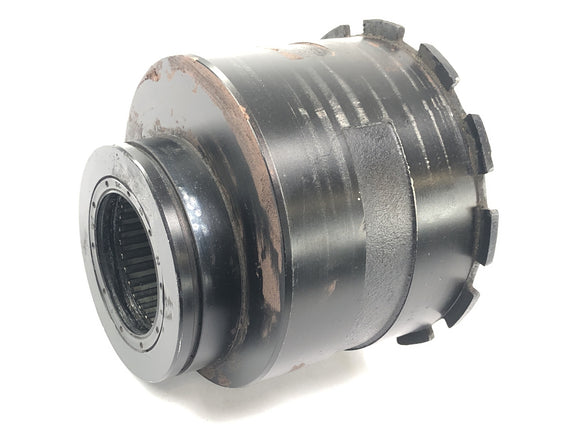 Triumph Sprint St 1050 [2005] - řetězový napínač na zádech