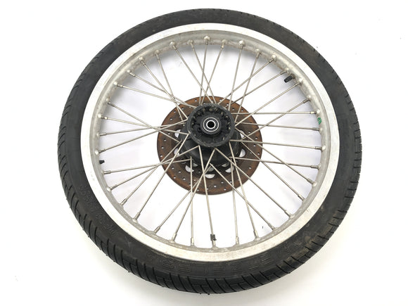 Cagiva Elefant 650 [1984] - etupyörän reuna edessä jarrulevyllä