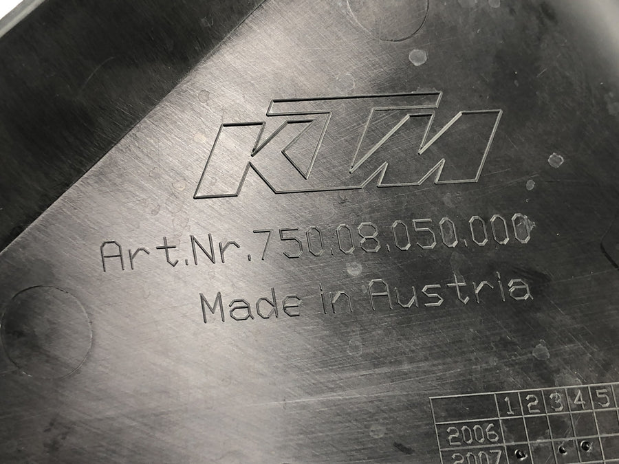 KTM Duke 690 A3 [2012] - Sidepanel venstre sidepanel kåpedeksel