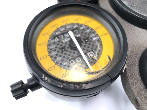 Cagiva Mito 125 EVO 8P [2000] - Tacho Cockpit Instrumenteinheit Tachoglas defekt