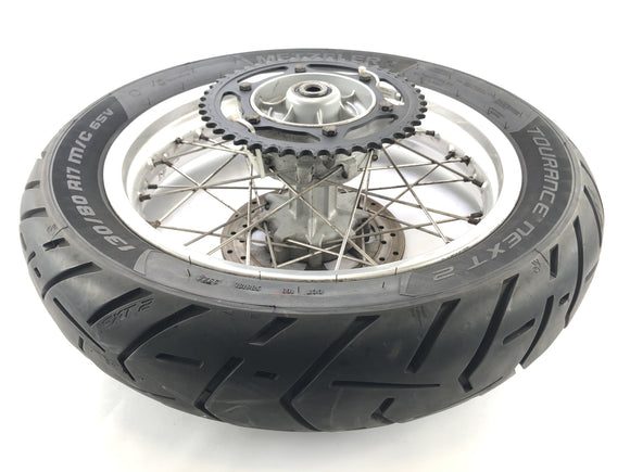 BMW F 650 GS DAKAR [2007] - Ráz zadního kola za sebou