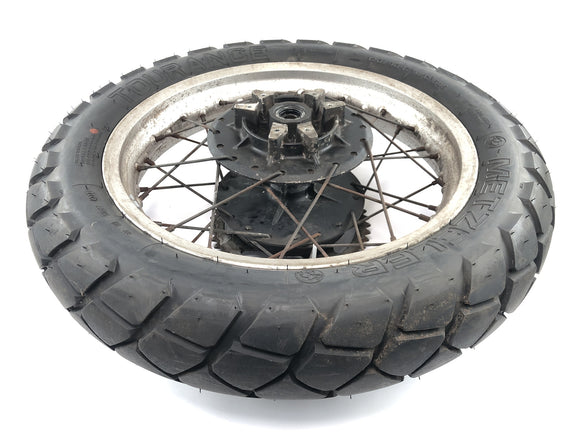 Yamaha XTZ 660 3YF [1992] - paprskové kolo zadního ráfku 2,75 x 17"