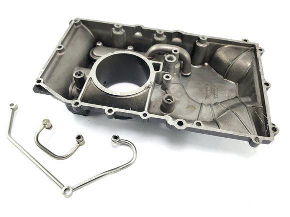 Triumph Daytona 900 T300 [1993] - tampa do motor da capa do motor da banheira de óleo abaixo