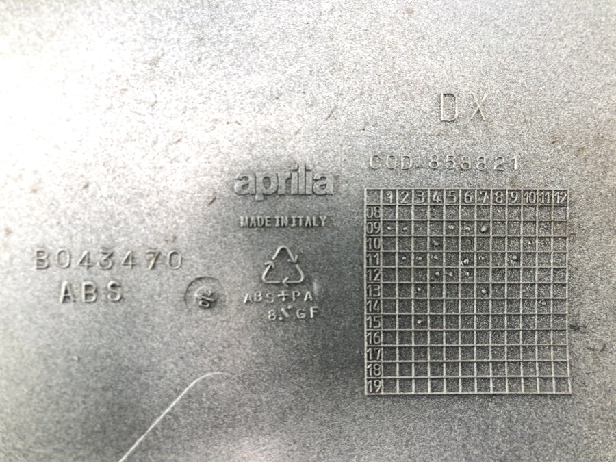 Aprilia RS 125 TW [2017] - Høyre side kåpe, front kåpedel