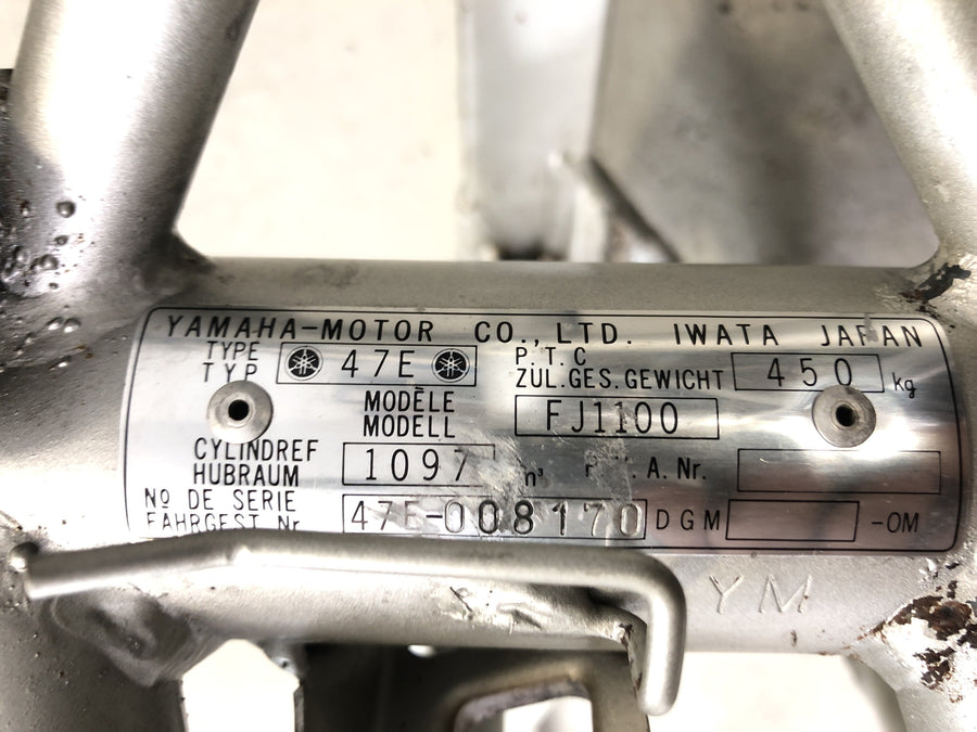 Yamaha FJ 1100 47E [1985]  - 框架