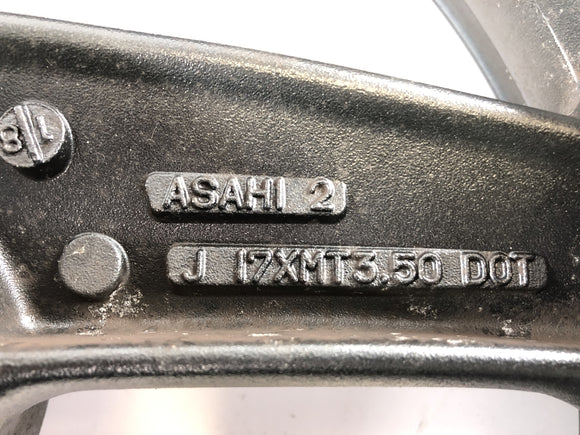 川崎GPZ 1100 ZXT10E [1997]  - 前輪の前の前輪リム