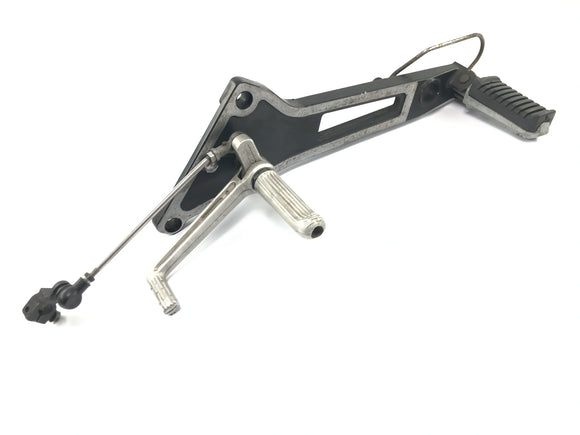 Kawasaki GPZ 1000 RX ZXT00A [1986] - Fussrastenanlage links mit Fußrasten und Schaltpedal