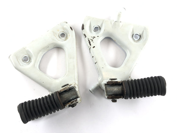 Honda XL 600 LM PD04 [1989] - Apoios para os pés do passageiro com suportes nos apoios para os pés direito e esquerdo