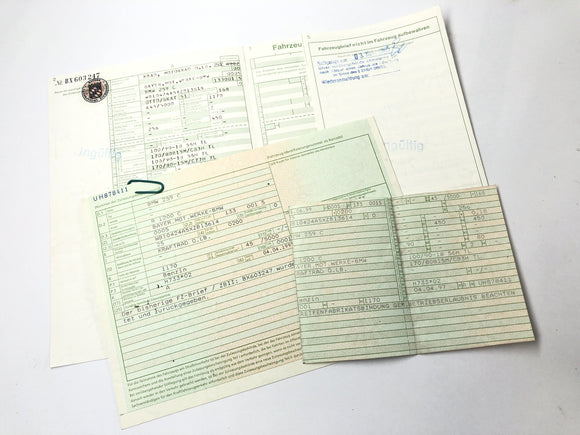 BMW R 1200 C 259C [1997] - rám s papíry