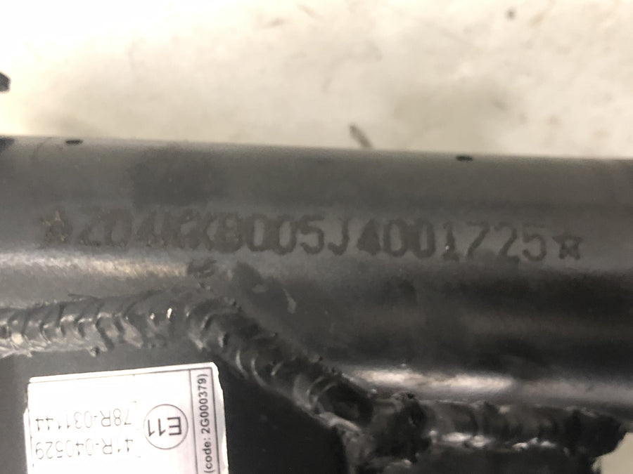 Aprilia SX 125 KX [2018] - Rāmja galvenais rāmis ar papīriem