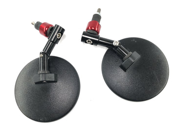 トライアンフ デイトナ 955I T595 [1998] - ミラー ハンドルバーエンドミラー バックミラー ラウンド ペア - 0