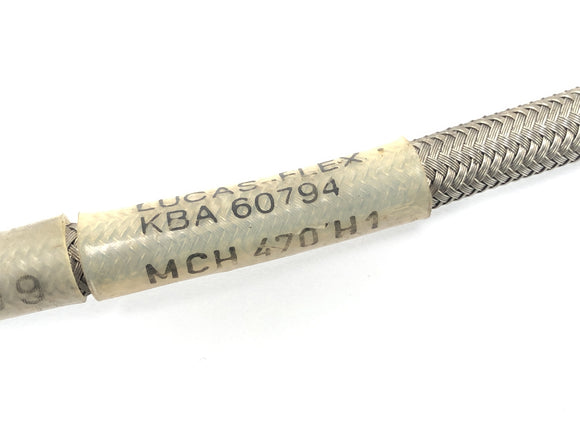 Kawasaki ZR7 ZR750F [1999] - Manguera de freno de freno Acero Flex Lucas Back with Abe