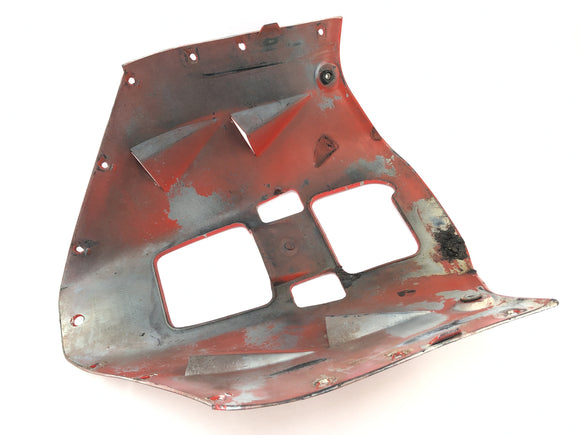 Kawasaki GPZ 1000 RX [1987] - Disfarce de revestimento de bug de peças inferiores de revestimento frontal