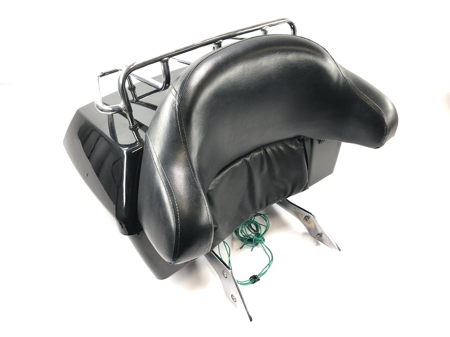 Honda VTX 1800 SC46 [2004] - Topcase Tourenkoffer mit Soziuslehne und Gepäckträger