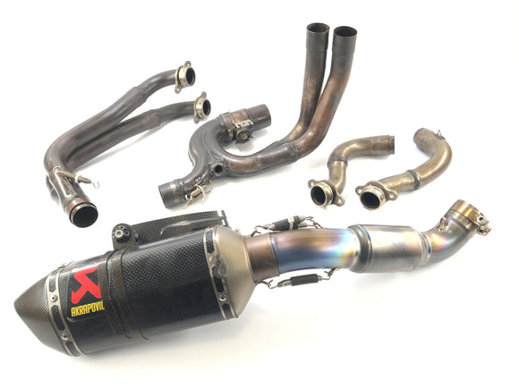 Apryia RSV4 1000 [2010]  - 排気システムAkrabovic ESDKrümmerオリジナル