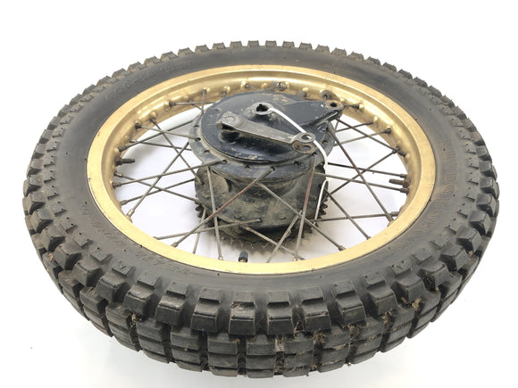 Yamaha XT 500 1U6 [1981]  -  RAD固定前轮后轮金