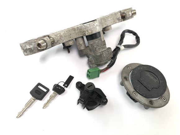 スズキ GSX-R 1100W GU75 C [1994] - ロックセット フォーク ブリッジ トップ タンク ロック シート ロック