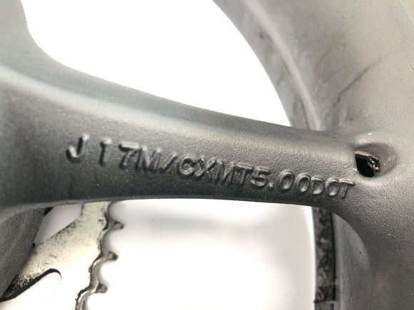 Yamaha MT 03 RM02 [2007] - Hinterrad Rad Felge Komplettrad 5.00 x 17"