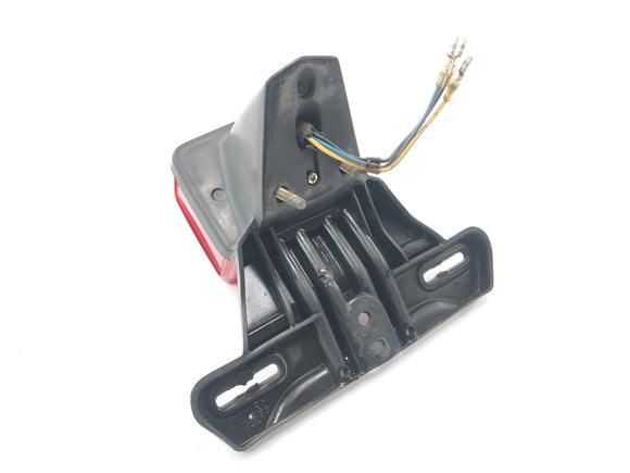 Yamaha XT 600 Z Ténéré 55W [1986] - Uchwyt tablicy rejestracyjnej z tylnym światłem światła tylne światło