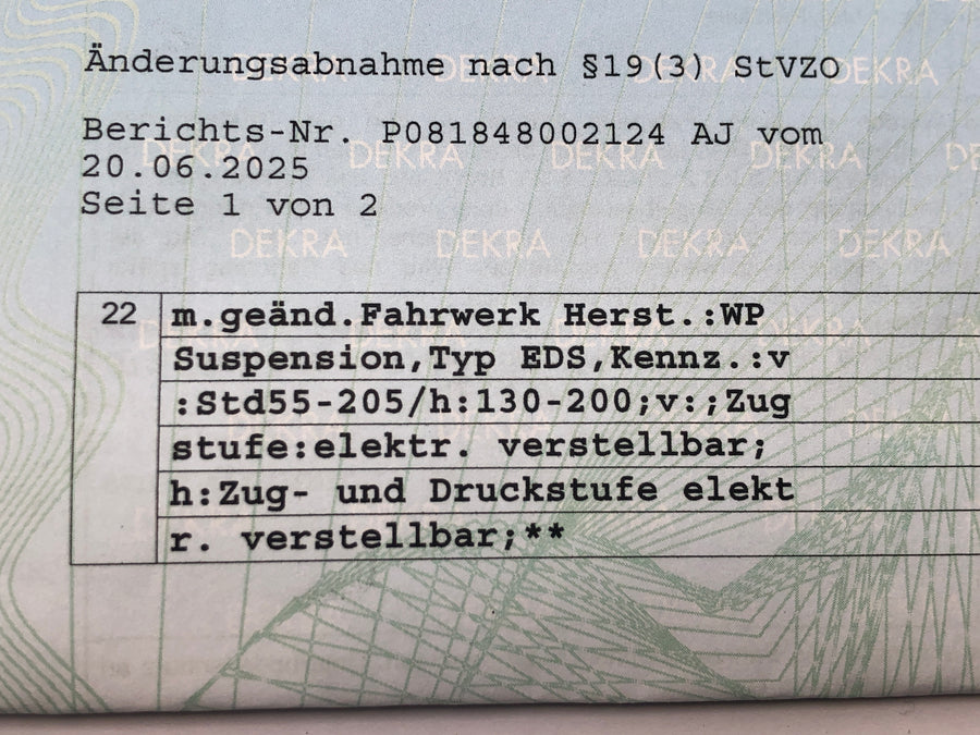 BMW R 1200 GS R12 K25 [2004] - Veerpootschokdemper WP Suspension EDS elektronisch