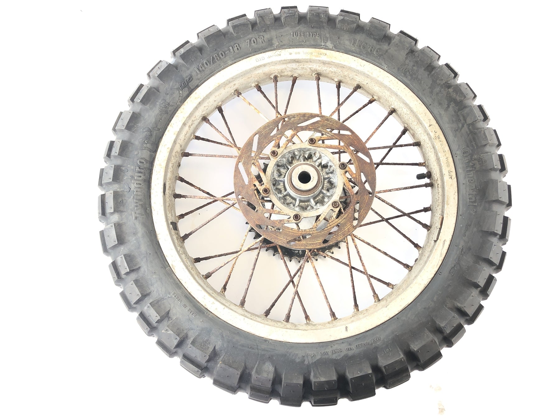 KTM 640 LC4 Adventure [2000] - Rear rim J18 x 2.50 140/80-18 70R DOT3319