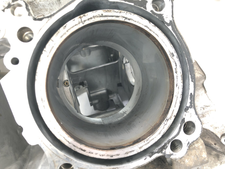 HONDA VTR 1000 SP 1 SC45 [2001] - Motorgehäuse Motorblock Kurbelgehäuse mit Kolben