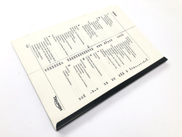 Triumph Sprint St 1050 [2005]  - ユーザーマニュアルドイツ語 - 0