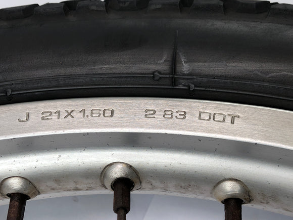 Honda XL 600 R PD03 [1986] - Front wheel rim