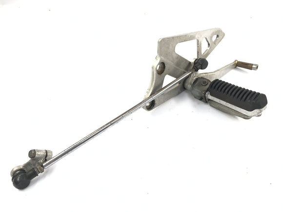 Suzuki GSX R 1100 GV73B [1990] - Stuurprogramma's voetsteun met schakelpedaal en staaf