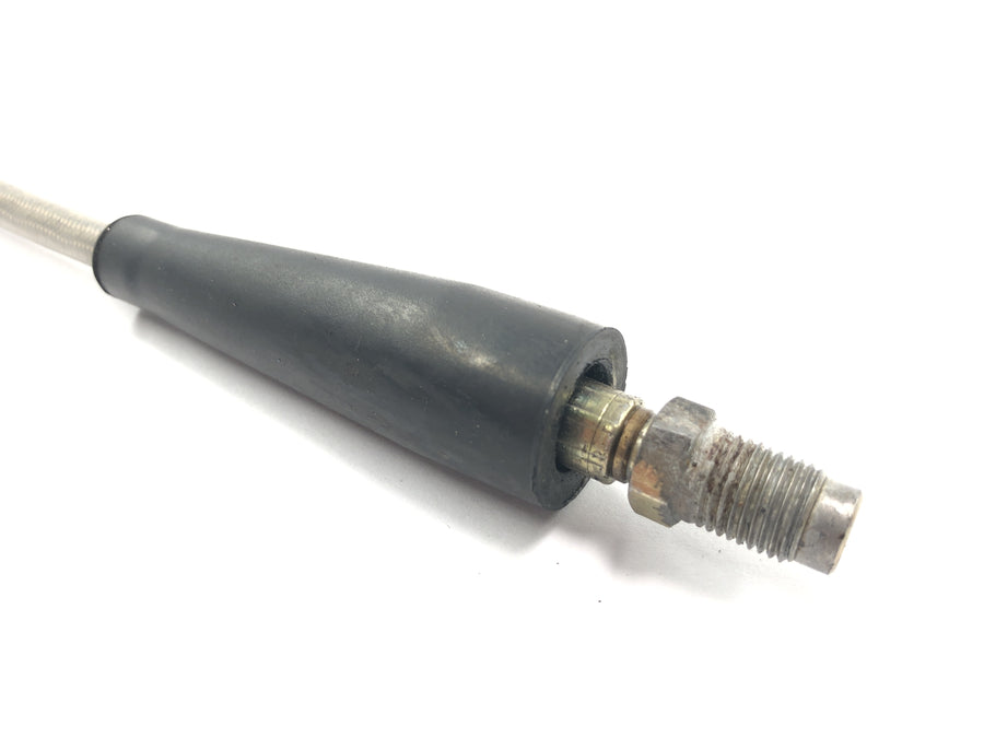 KTM 640 Adventure LC4 [2001] - Staalgevlochten remleiding aan de voorzijde