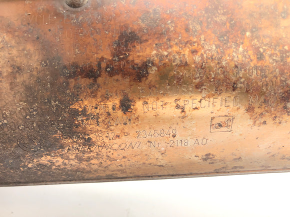 BMW F 650 GS R13 [2002] - Dużeniowe dudnienie tłumika układ tłumika w prawo i w lewo