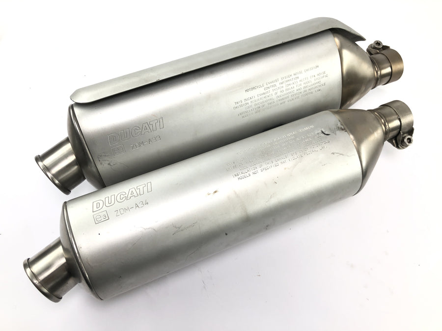 Ducati Monster SR2 800 M4 [2006] - Schalldämpfer Auspuff Endschalldämpfer