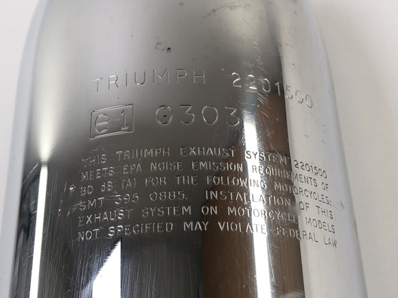 Triumph Thunderbird 900 T309RT [1996] - Справа от выхлопных газов 2201500