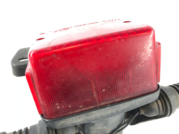 ヤマハXT 600 Zenere 34L [1985]  - ターン信号とテールライト付きナンバープレートホルダー