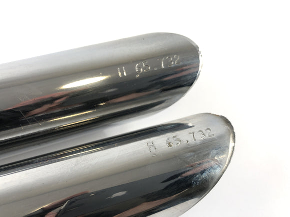 Yamaha XV 750 5G5 [1982] - Pipes d'échappement Échappement