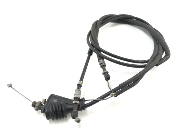 Yamaha XT 500 1U6 [1981] - Bowden -kaapelisarjan kaasujunan dekompressio Train kytkinjarrujuna etuosa