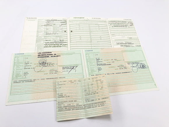 Yamaha XT 350 3YT / 55V [1990] - рама с бумагами