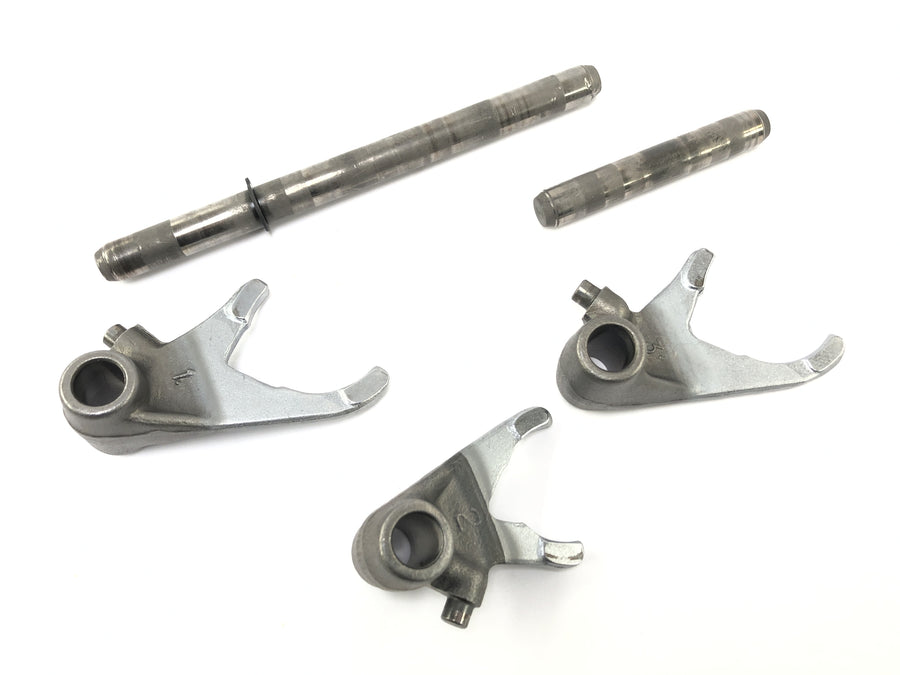 Yamaha DT 125 DE06 [2005] - Schaltgabel Schaltklauen Set