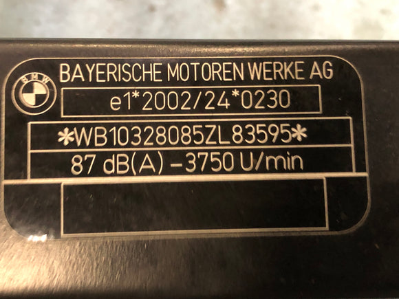 BMW R 1200 ST R1ST [2006] - Quadro traseiro de chassi de motocicleta em estrutura