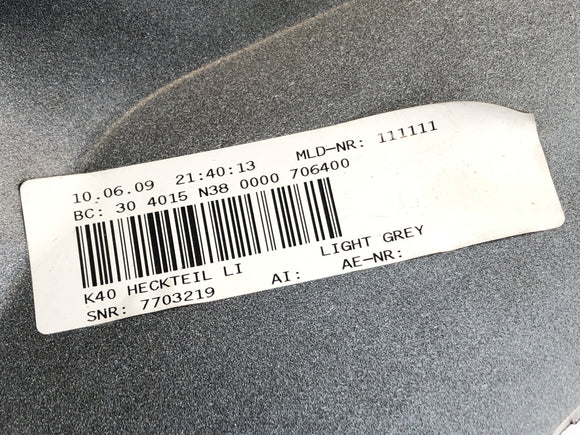 BMW K 1300 S K12S [2010]  - 后壁板侧面覆层