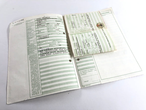 Yamaha XJR 1200 4PU [1995] - Frame with papers